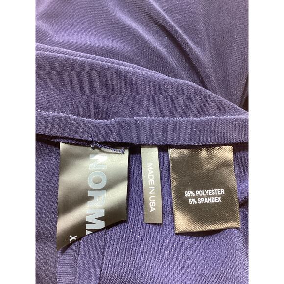 Norma Kamali 'Elephant' Navy Pant Size XXS - Picture 4 of 4